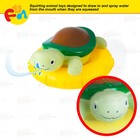 6 Pcs Set Eco-friendly Fun Turtle Rubber Toy Swim Ring Pool Party Bathtub Gift