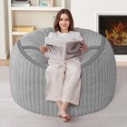  Bean Bag Chair 3ft Big Bean Bag Chairs For Adults With Memory Foam 