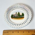 Forest City Iowa Ia Antique Court House Germany Souvenir Plate Dish