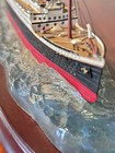 Danbury Mint Titanic Cruise Ship Poly-resin Model 13 5 Inches Hand Painted