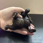 Antique Rare Old Baal Ganesha Small Lordganesha Elephant Head Solid Bronze Heavy