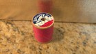 Lot Of 9 Vintange Wooden Thread Bobbins W  Og Thread 50 s - 70 s Red  Pink  Purp