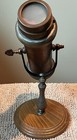 Antique Brass  Wood    Glass Kaleidoscope - Great Condition   All Original  