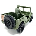 World War 2 Rolling Willys Jeep 1 32 Military Toy Soldiers 3d Print Ww2 Vehicle