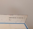 1950s Weber s Bread Double Sided Flange Sign Peanuts Linus Schulz Cartoon 