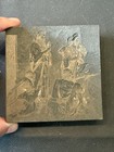 Antique Letterpress Printing Block Religious Clergy Monks Scene Printers Cut