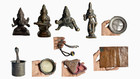 Rare Old Vintage Lot Of 10 Piece  Collectible