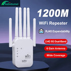 Ac1200 Wifi Range Extender Dual Band 2 4g 5g Wireless Repeater Signal Booster