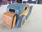 Vintage Antique 1920s 30s Great Britain Tin Litho Wind Up Limosine Toy Car