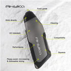Ahyka Aerodynamic Bike Water Bottle Set 600ml Lightweight Road Bike Cycling