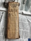 Early Antique Tin And Wood Standard Barometer thermometer Chas E  Large
