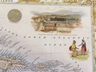 Antique Old Historic Picture Map 1800s West India Islands  Indies Tallis Reprint
