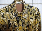 Vintage 90s Men   s Silk Shirt Danar Hedi Indonesia Exclusive Xl