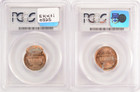  2 Coin Set  1999 1c Lincoln Cent Mated Pair Double-struck   Brockage Pcgs Ms   