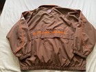 Mens Cleveland Browns Jacket Size Xl Mesh Lined Vented Nfl Lightweight Euc