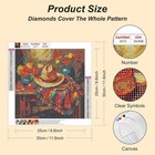 Acudotr Hat Diamond Painting Kits For Adults  5d Diy Art Multicolor 