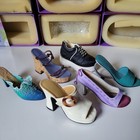 Lot Of 6 Vintage  just The Right Shoe  Raine Figurines 1998-2000 Original Boxes