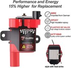 High Performance 8pcs D585 Uf262 Ignition Coils Pack Round Type   8pcs 8mm Spark