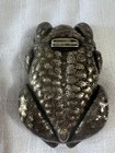 Silver Plated Repousse Gorham Frog Match storage Box