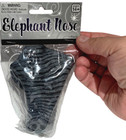 Deluxe Grey Elephant Trunk Nose Latex Rubber Animal Zoo Costume Funny Mask Toy 