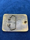 Vintage 1981 Baron Buckles Solid Brass Unicorn Belt Buckle
