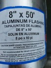 Amerimax 68008 Roll Valley Flashing  8  X 50   Aluminum