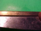 Kenyon  Sykes Co  Brass Backed Saw