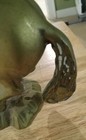 Vintage Solid Brass Pegasus Flying Horse Greek Mythology Statue Figure 9    Tall