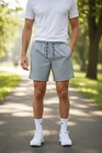 Nike Men s Flex Stride 7  Short  Smoke Grey  Size  Medium  Cj5459-085