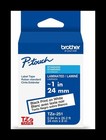 New  - Brother P-touch Tze Laminated Label Tape Tze-251 Black Print On White