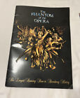 Phantom Of The Opera Broadway Musical Souvenir Program W cast Sheet