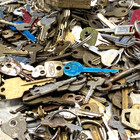 Vintage Keys Lot 5 Pounds 1 Lock Cars House Padlocks Need Cleaning Some Rust