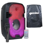 8  Powered Active Portable Bluetooth Dj Party Pro Audio Speakers Pair W Stands