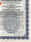 The Manila Railway Co   1907  Lb200 Debenture  Top Piece  Deco  Rare  Vf 