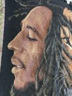 Bob Marley Lion Tapestry Throw Blanket Vintage 45   x52   