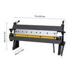 24 In Sheet Metal Bender 0-135   Brake Bending Box And Pan Brake Bending Tool
