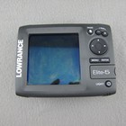 Lowrance Elite 5 Sonar Fishfinder chartplotter Gps Tested Working