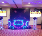 Led Pixel Dj Booth  Facade Panels  4 Detachable Interactive Panels