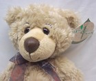 First   Main Soft Tan Regis Teddy Bear 15  Plush Stuffed Animal Toy New
