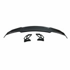 Universal Rear Trunk Wing Gt-style V-style Abs Gloss Black Racing Spoiler