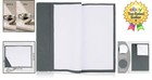 2pc X-large 14x11   Scratch-free Cotton Jewelry Polishing Cloths - Grey