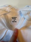 7pc Baby Bodysuit Lot Carter s 9m Gerber Organic 12m White Short Sleeve