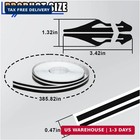 32ft Car Pinstriping Tape  Vinyl Pin Striping Decals Car Trim Stripe Tape Diy St