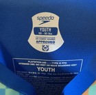 Speedo Boys Pfd Life Jacket Vest Type Iii 50-90 Lbs Anti-microbial Checkered New