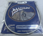 Magnum For Harley Davidson Sterling Chromite Ii Front Lower Brake Line As37127
