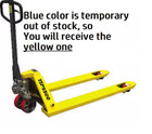  new  Pallet Jack   Hand Truck 27  X 48  5500 Capacity  1-year Warranty   Manual