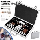 27pcs Gun Cleaning Kit Rifle Barrel Pro Universal Pistol Shotgun Cleaner Set