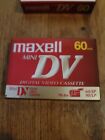  2  Maxell Mini Dv 60 Minute Digital Video Cassettes New Sealed