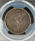 1861-o Liberty Seated Half Dollar Csa Obv  Fs-401  007  W-11 Pcgs Vf 30