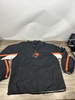 Reebok Cfl Jacket Mens Xl Black British Columbia Lions Zip Team Issue